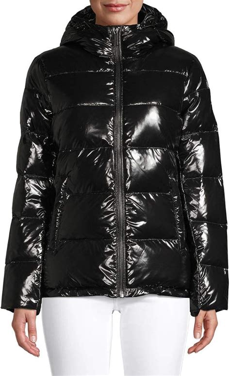 leather jacket michael kors mmk 80246 sml s701-0002|Michael Kors puffer coat.